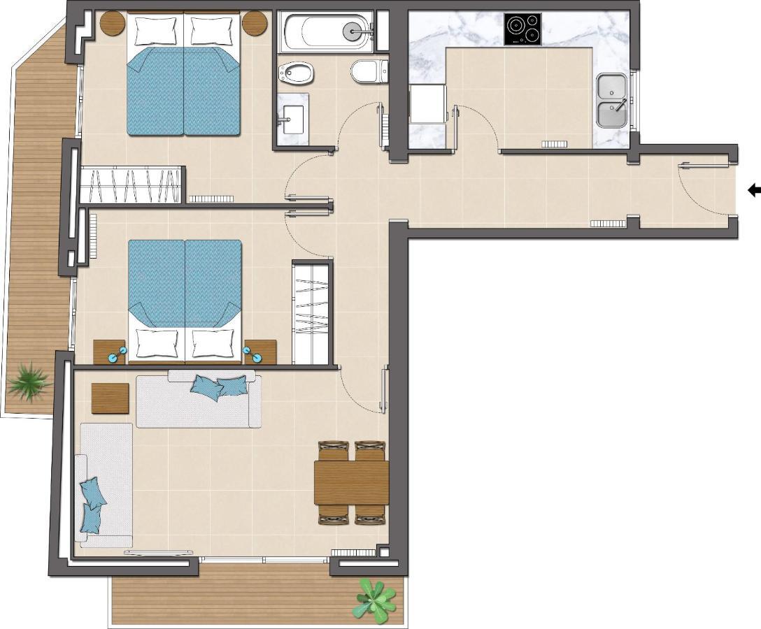 Apartaments Tropic 료렛 드 마르 외부 사진