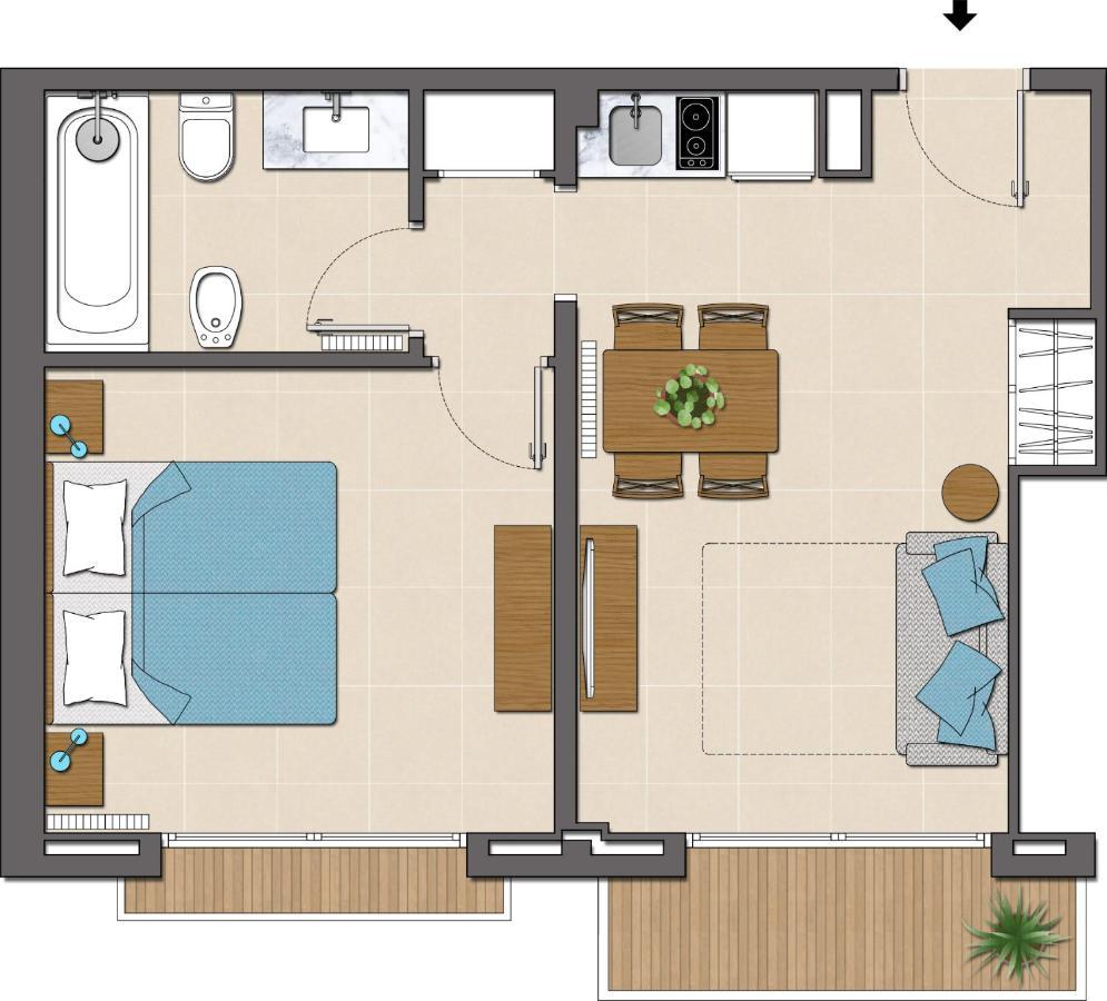 Apartaments Tropic 료렛 드 마르 외부 사진